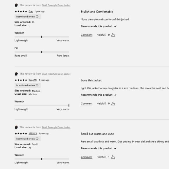 SAM FREESTYLE DOWN PUFFER JACKET in White MSRP$595 Luxury + High-Performance - Picture 15 of 16